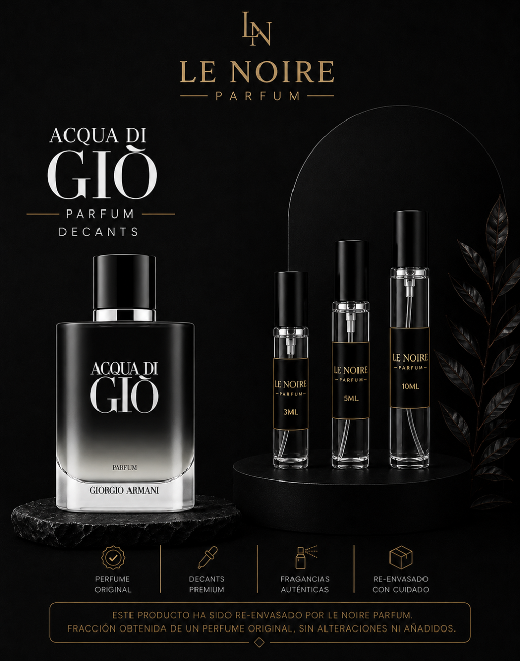 Giorgio Armani Acqua di Giò Parfum – Decant
