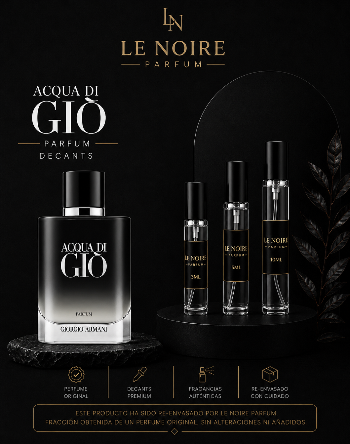 Giorgio Armani Acqua di Giò Parfum – Decant