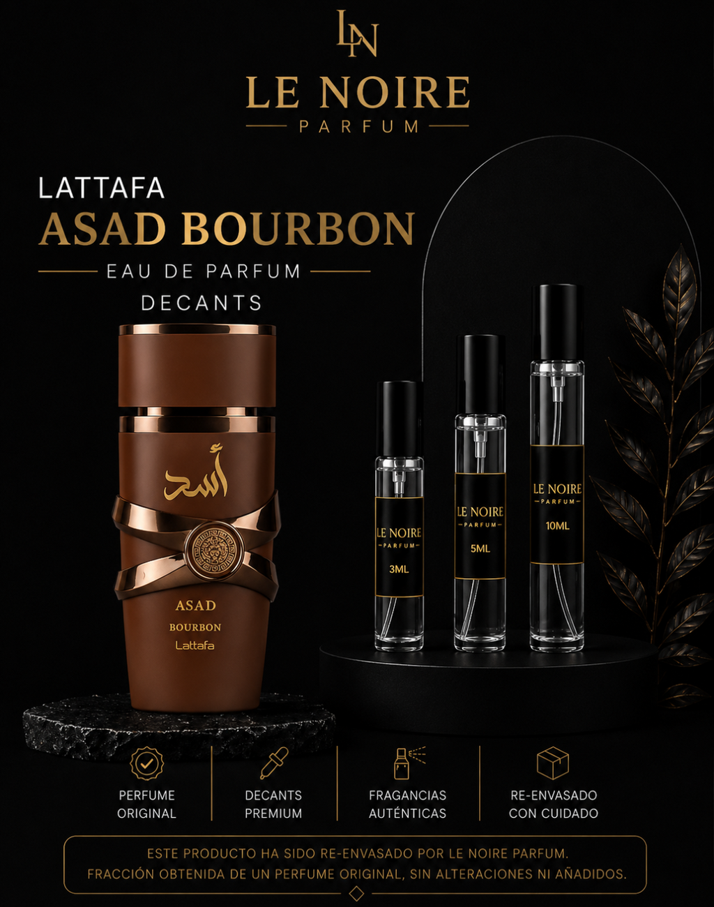 Lattafa Asad Bourbon – Decant