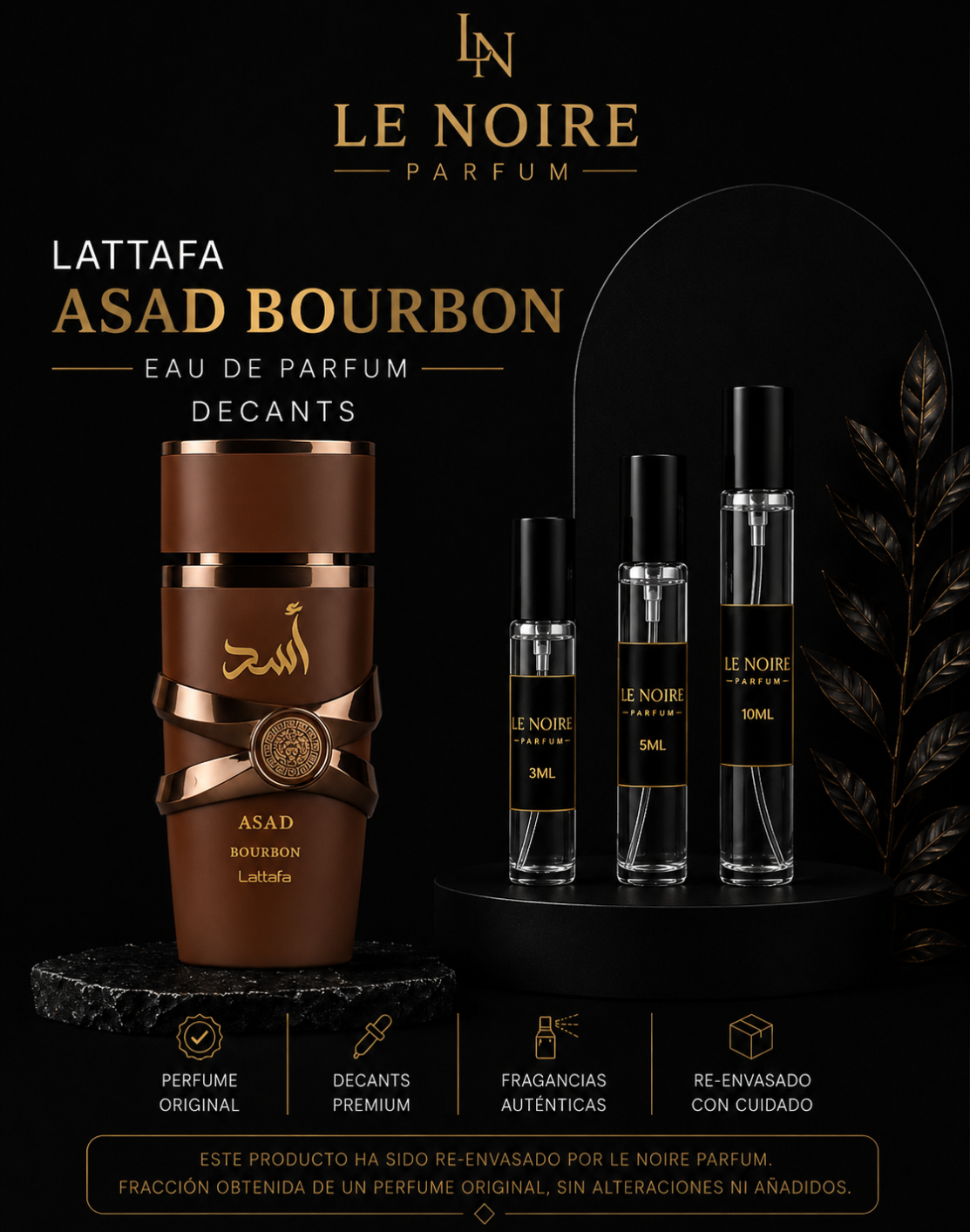 Lattafa Asad Bourbon – Decant