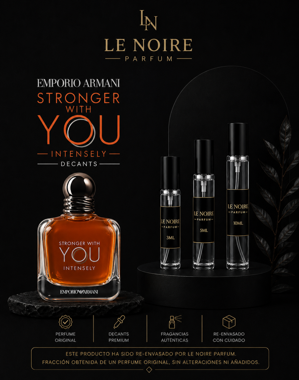 Emporio Armani Stronger With You Intensely – Decant