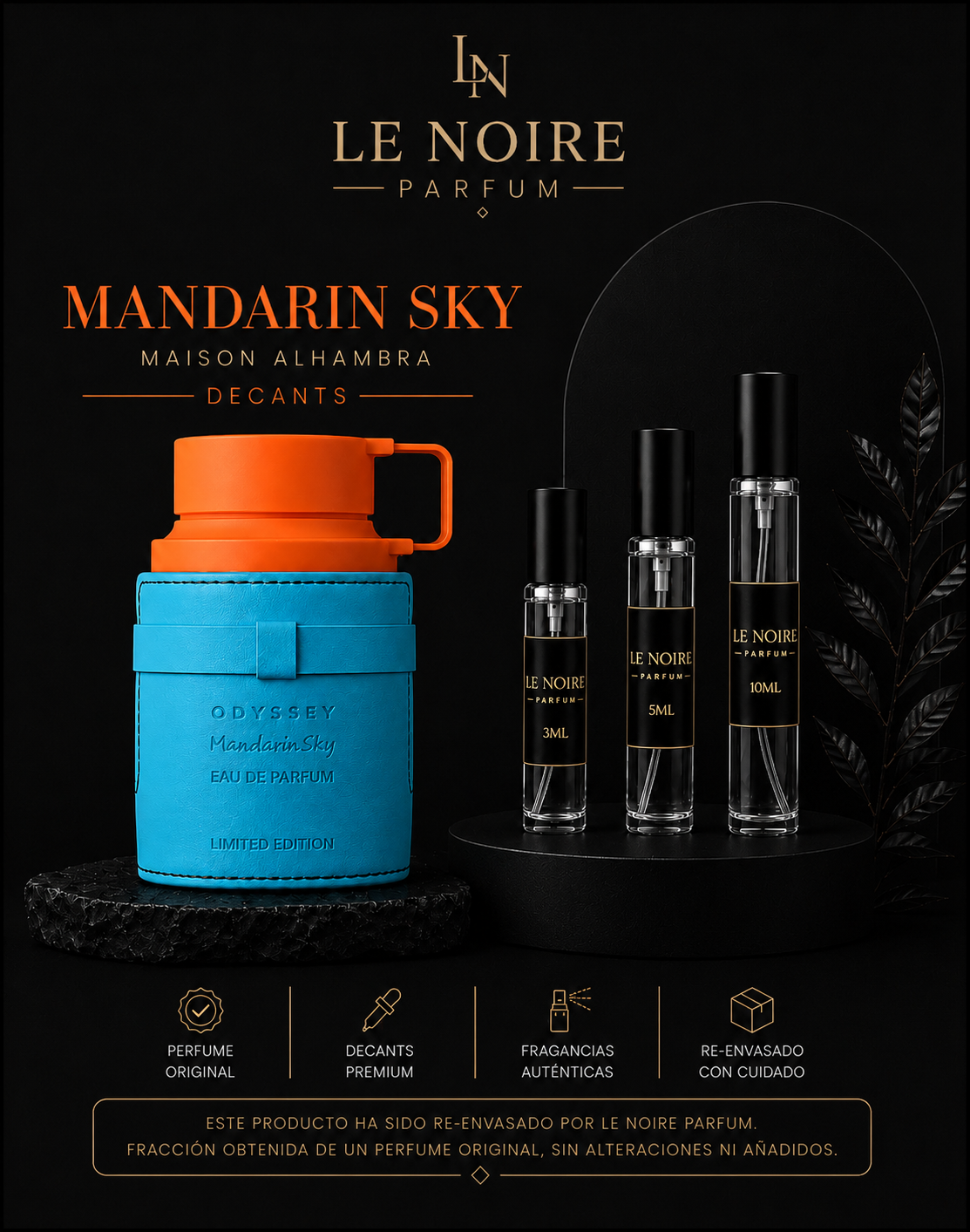 Maison Alhambra Mandarin Sky EDP – Decant