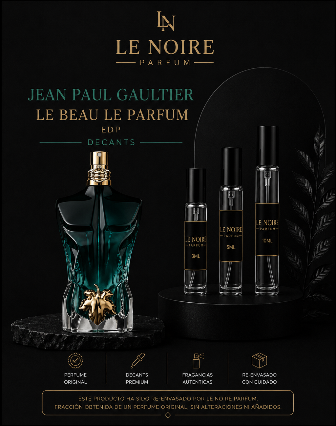 Jean Paul Gaultier Le Beau Le Parfum – Decant
